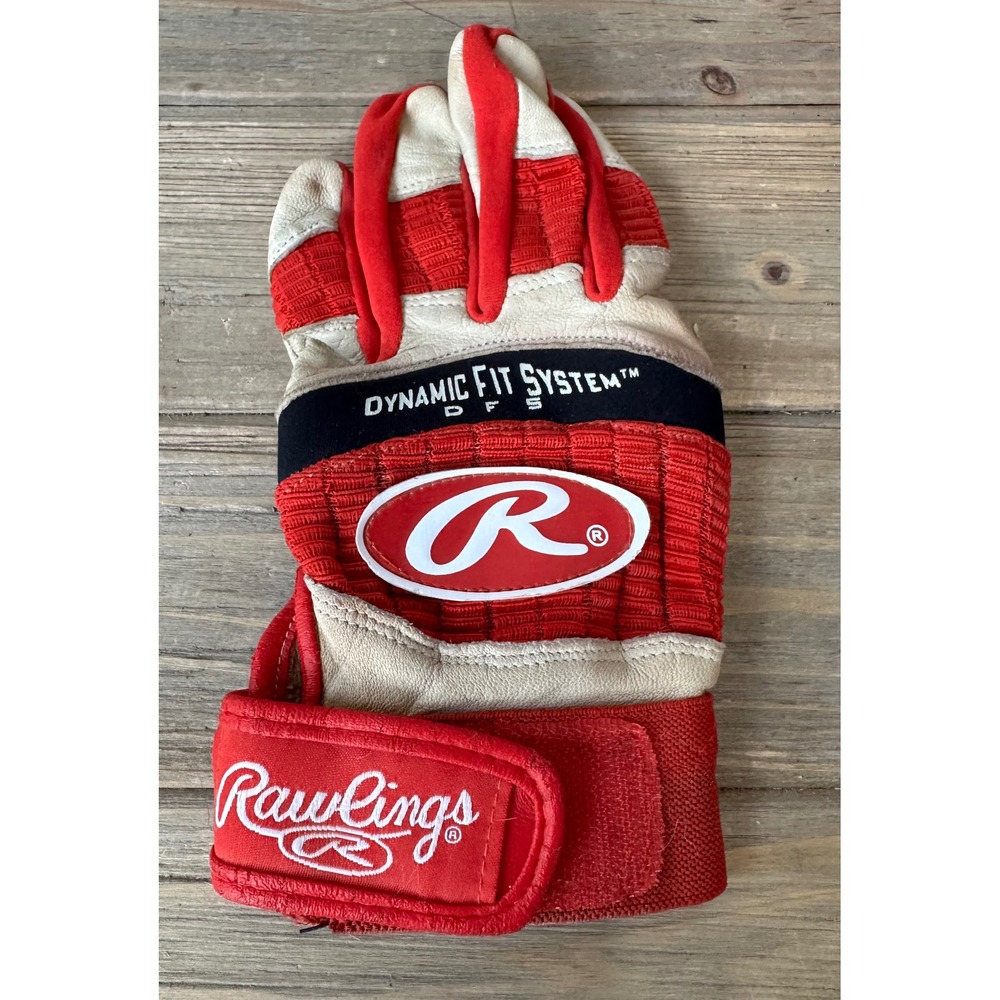 Rawlings Batting Glove BGP355A DFS LH Mens XL Red Good